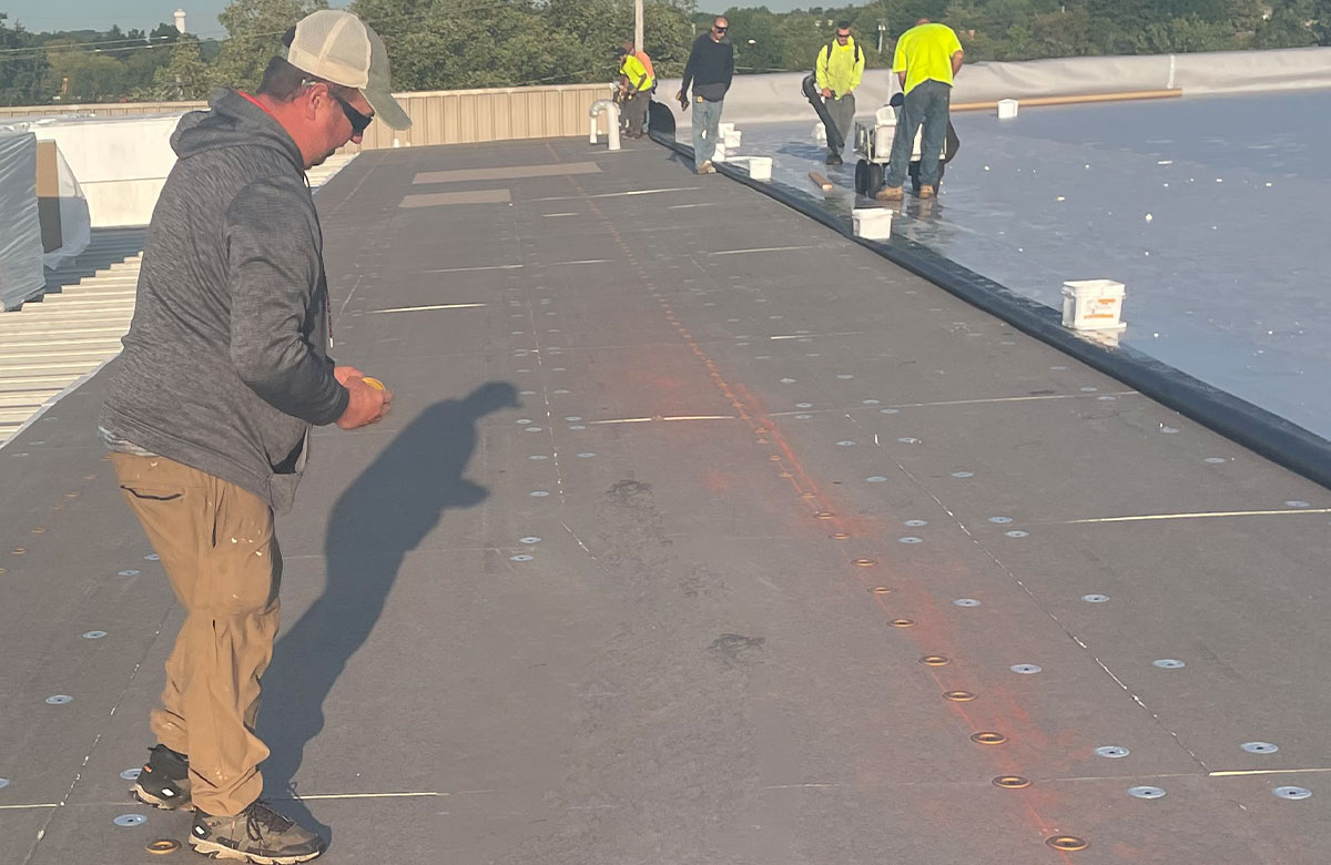 TPO Rhino Brand System retro-fit step 4